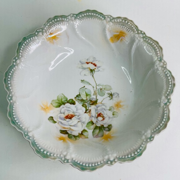 Vtg Leuchtenburg Germany Serving Bowl - Picture 1 of 8